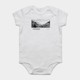 Tennessee USA Baby Bodysuit